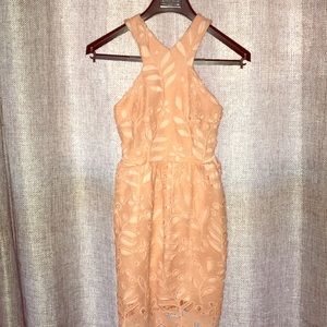 Dee Elly Dress Xs Peach